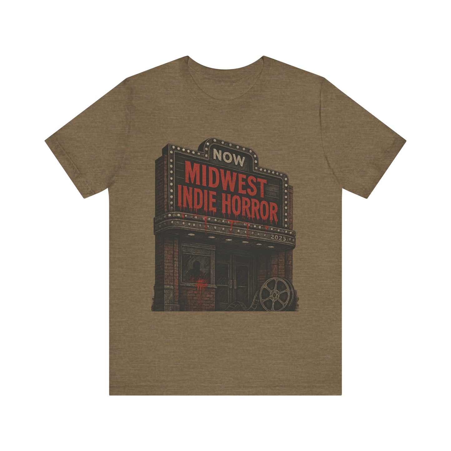 Midwest Indie Horror Tee, Unisex Graphic Tee, Horror Movie Shirt, Indie Film Merch, Halloween Costume T-Shirt, Unique Gift for Film Lovers