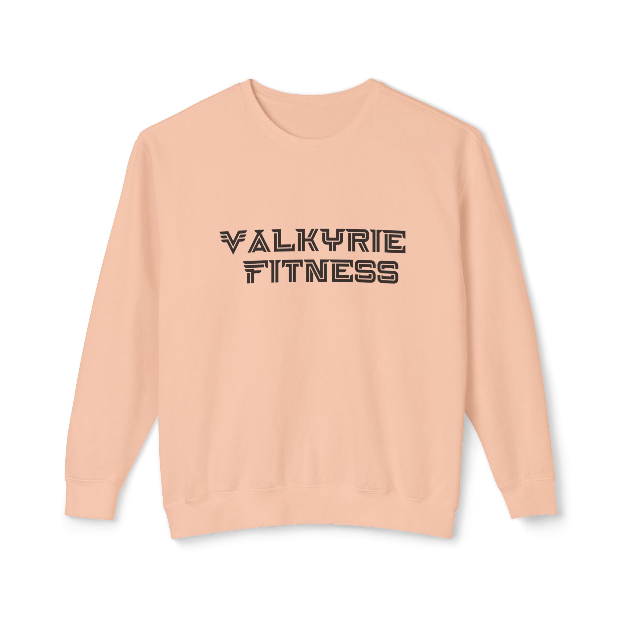 Valkyrie Fitness Unisex Crewneck Sweatshirt - Lightweight Gym Apparel