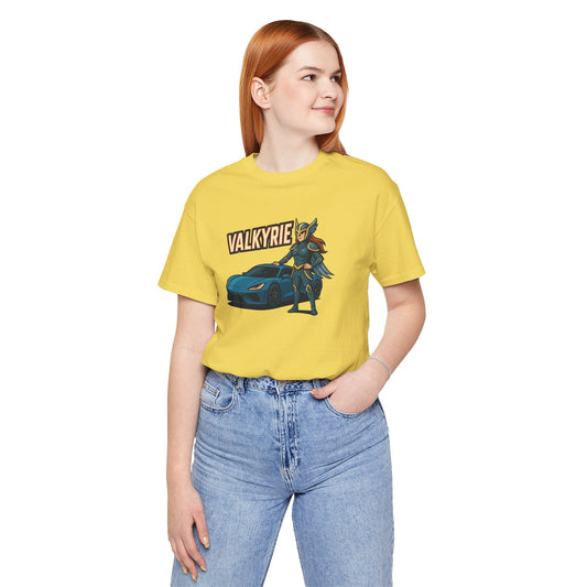Valkyrie Unisex Jersey Tee Summer SUPERCAR FITNESS EDITION