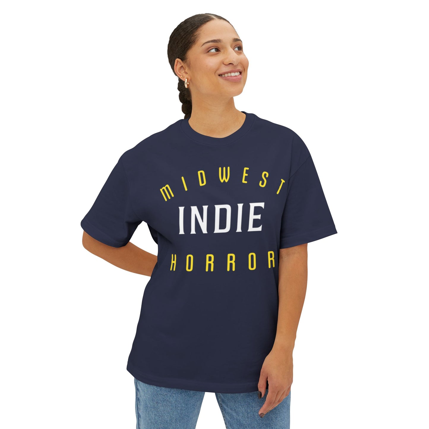 Horror Movies Uncut Midwest Indie Horror Boxy Tee - Midwest Horror Lover Gift