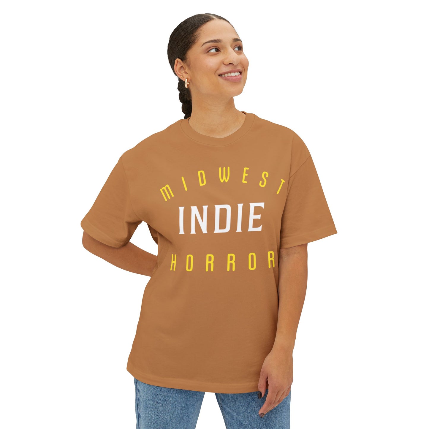 Horror Movies Uncut Midwest Indie Horror Boxy Tee - Midwest Horror Lover Gift