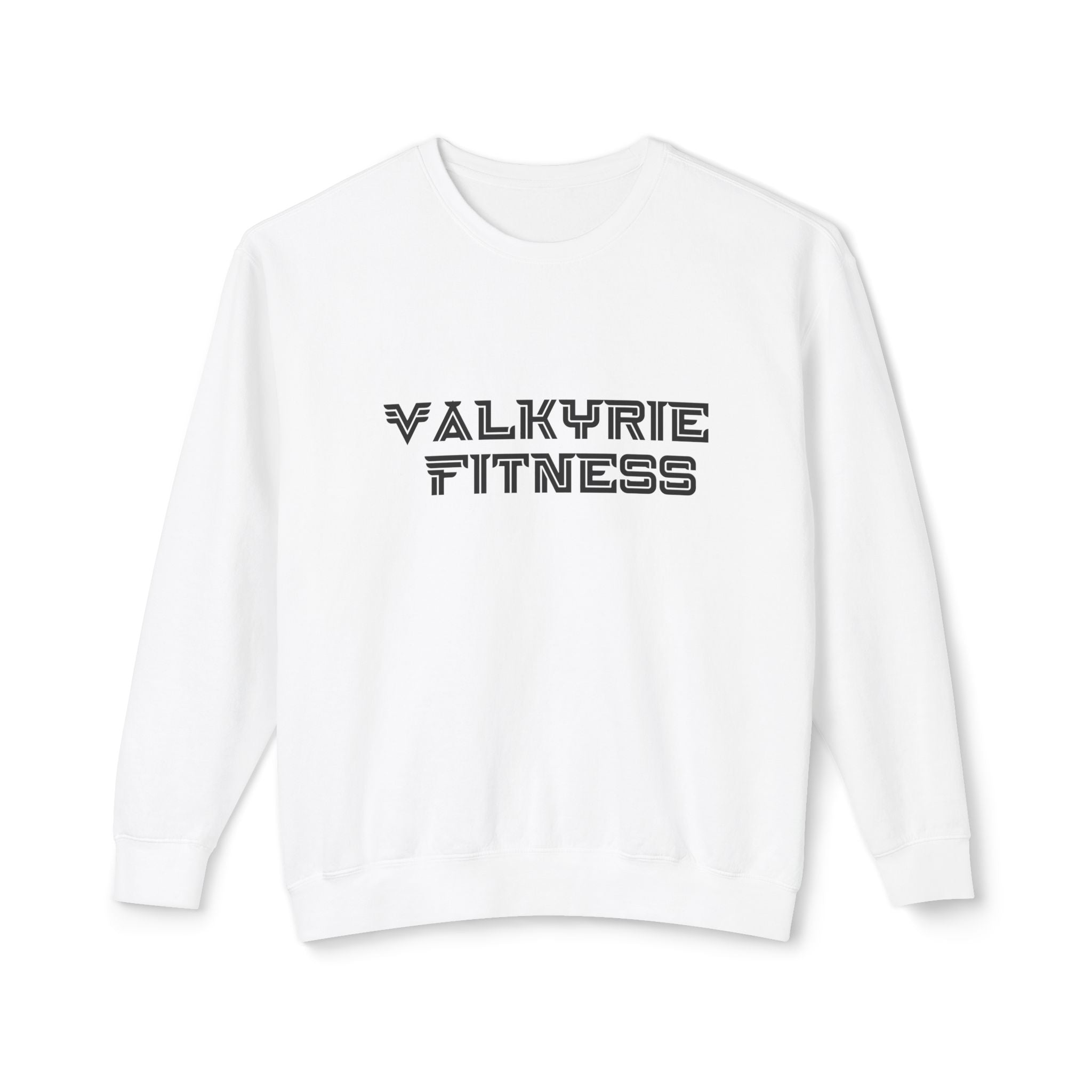 Valkyrie Fitness Unisex Crewneck Sweatshirt - Lightweight Gym Apparel