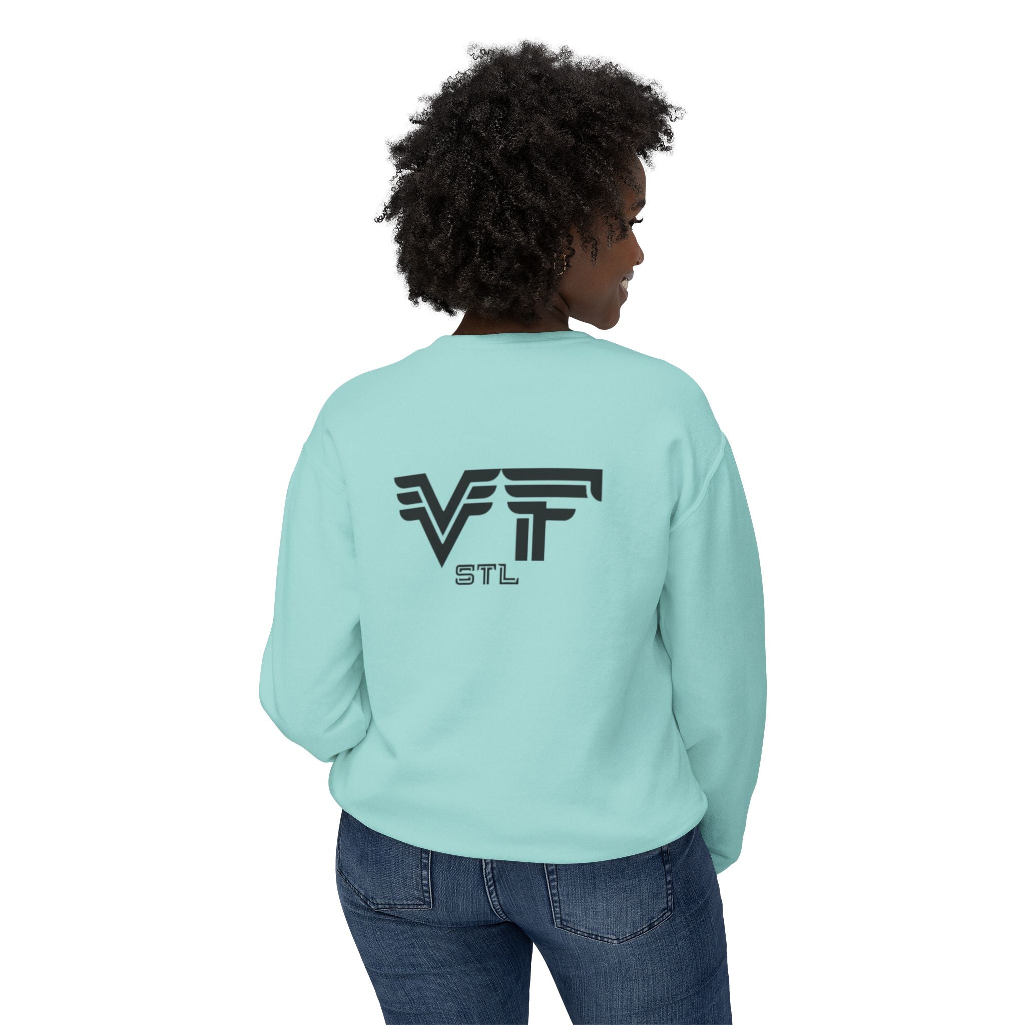 Valkyrie Fitness Unisex Crewneck Sweatshirt - Lightweight Gym Apparel