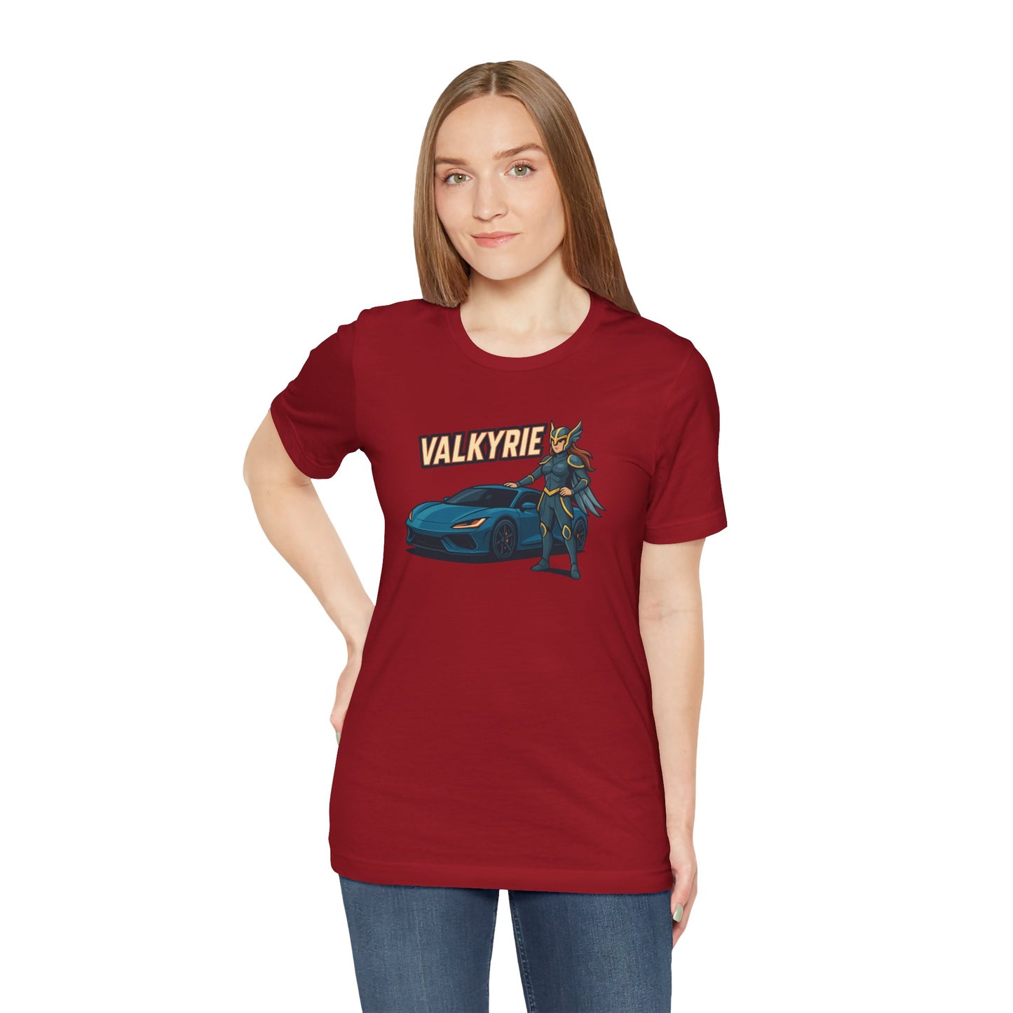 Valkyrie Unisex Jersey Tee Summer SUPERCAR FITNESS EDITION