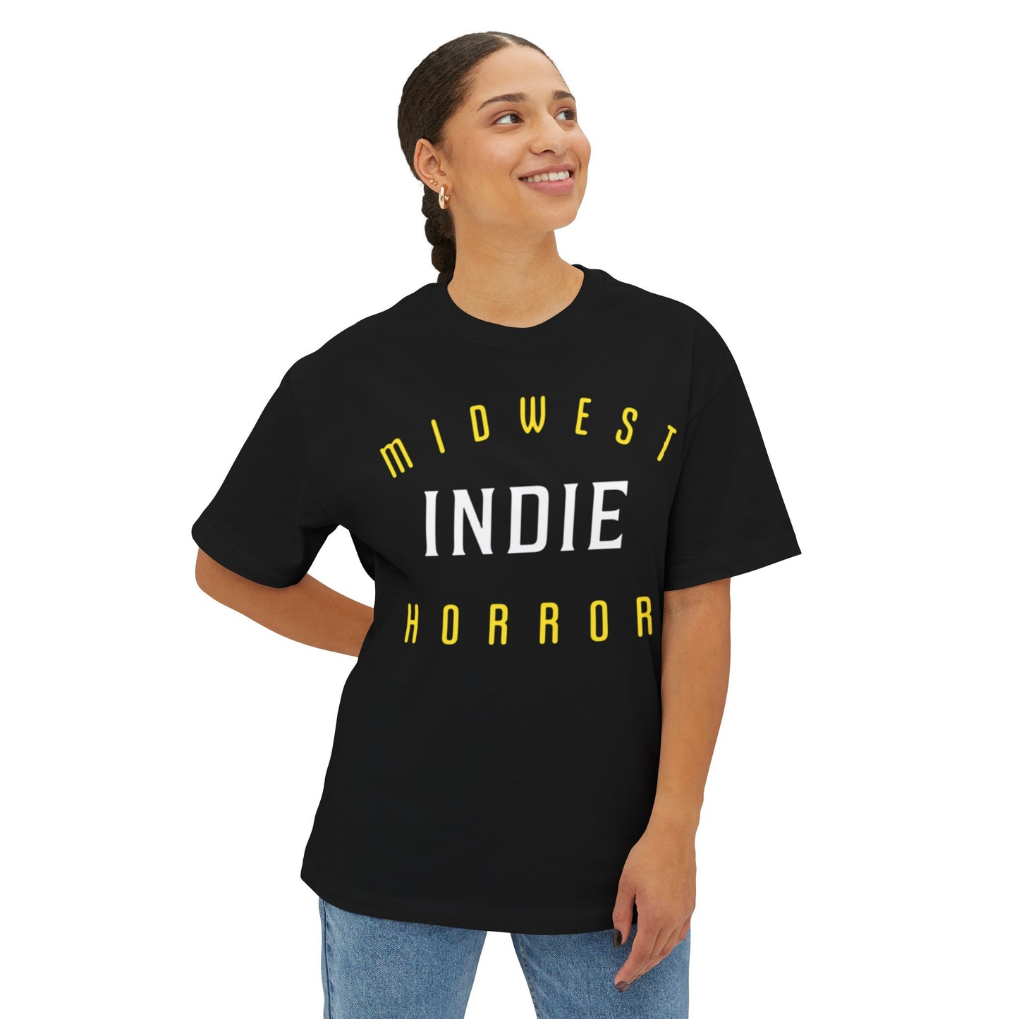 Horror Movies Uncut Midwest Indie Horror Boxy Tee - Midwest Horror Lover Gift