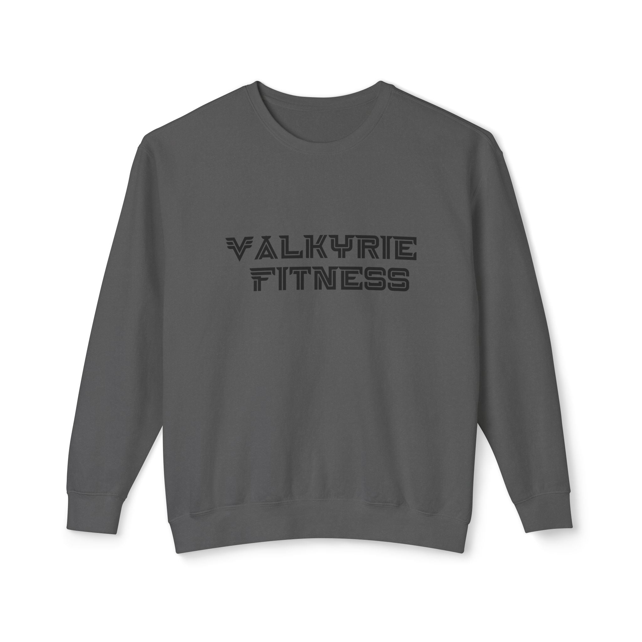 Valkyrie Fitness Unisex Crewneck Sweatshirt - Lightweight Gym Apparel