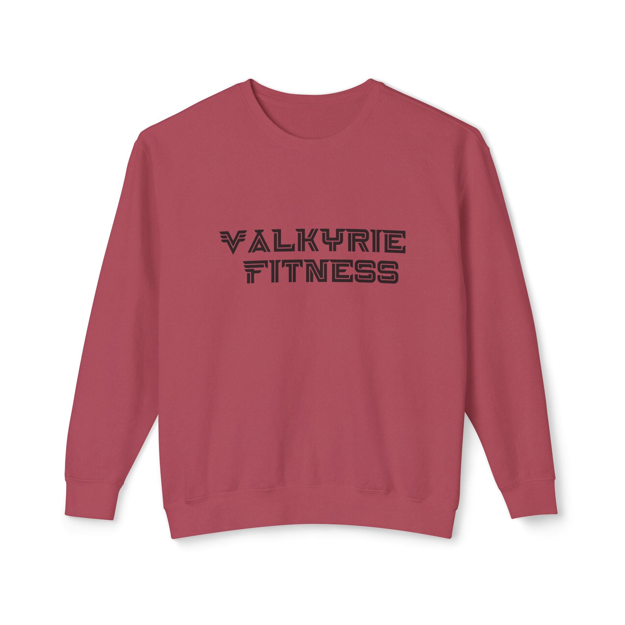 Valkyrie Fitness Unisex Crewneck Sweatshirt - Lightweight Gym Apparel