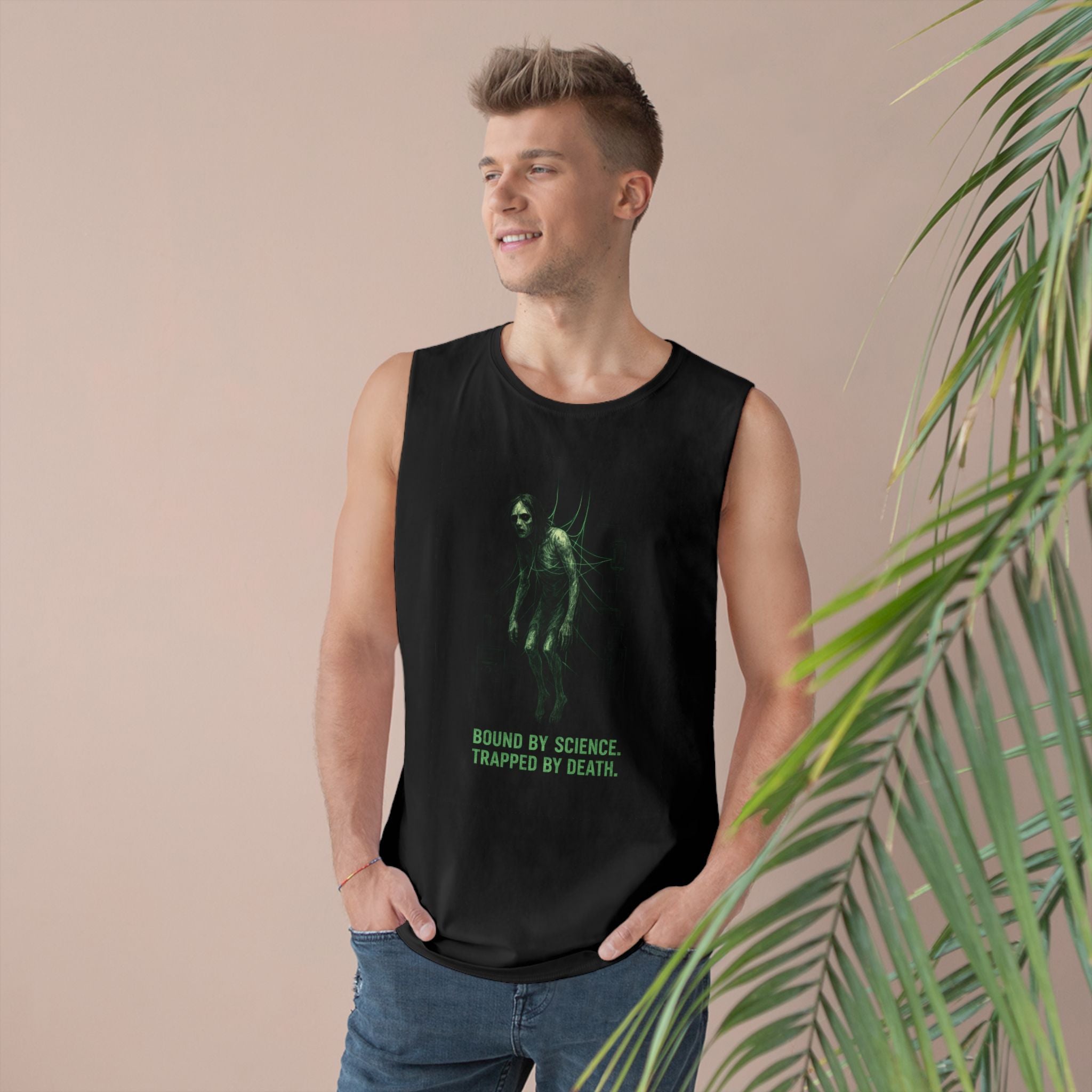 Tank Top - Ghostly Silk Threads - Science Fiction Horror Movie Inspired Design