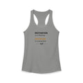 Women’s Training Tank  This isn’t about motivation.  That comes and goes.  This is about what you do when it doesn’t.  The Women’s Training Tank is built for consistency—lightweight, breathable, and...