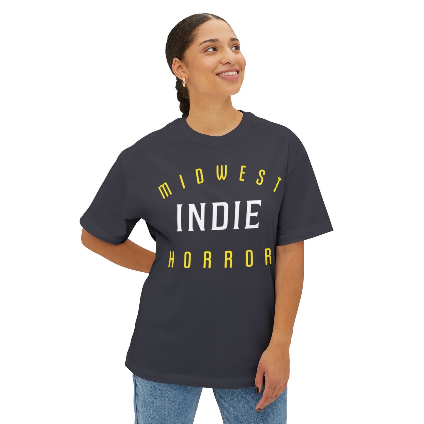 Horror Movies Uncut Midwest Indie Horror Boxy Tee - Midwest Horror Lover Gift