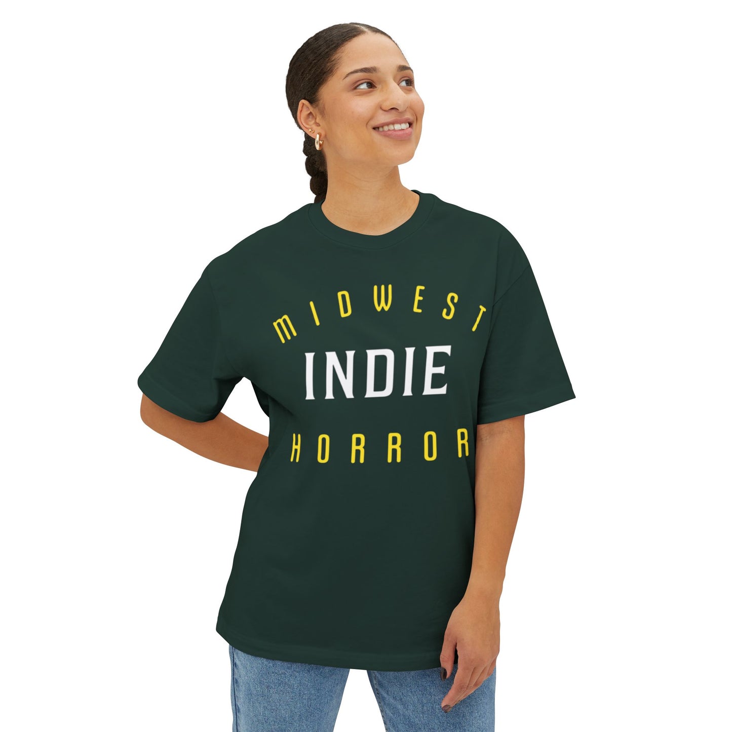 Horror Movies Uncut Midwest Indie Horror Boxy Tee - Midwest Horror Lover Gift