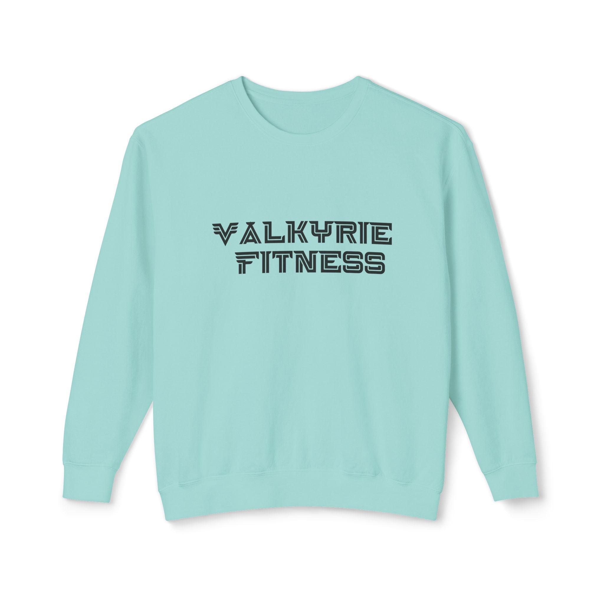 Valkyrie Fitness Unisex Crewneck Sweatshirt - Lightweight Gym Apparel