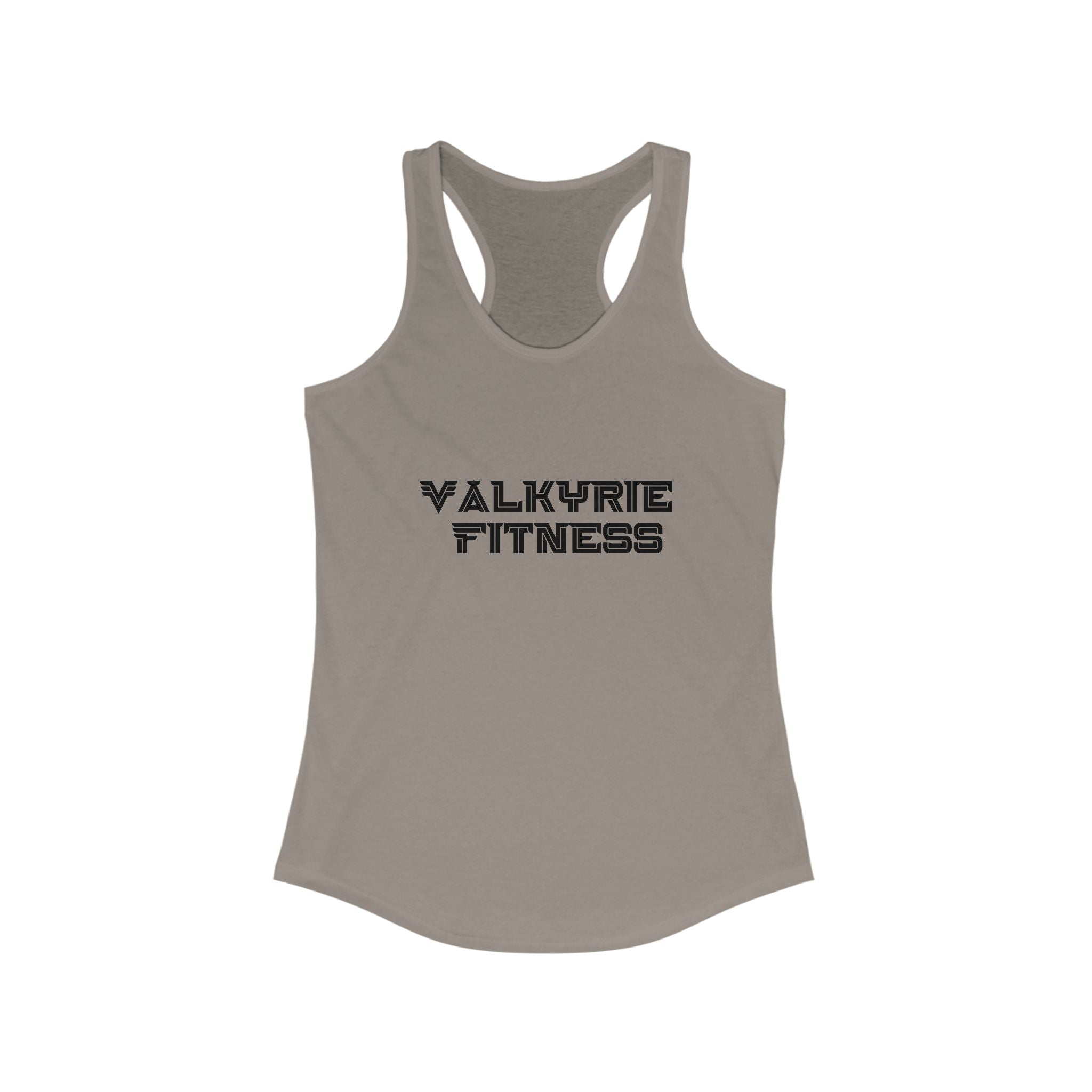 Empowering Women's Fitness Racerback Tank, Workout Top, Gym Apparel, Athletic Wear, Fitness Gift, Valkyrie Fitness