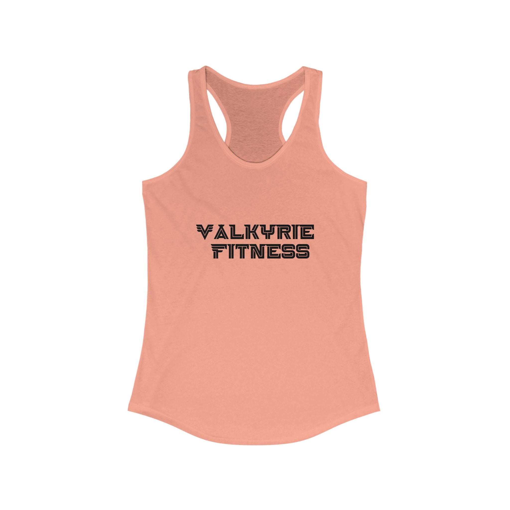 Empowering Women's Fitness Racerback Tank, Workout Top, Gym Apparel, Athletic Wear, Fitness Gift, Valkyrie Fitness