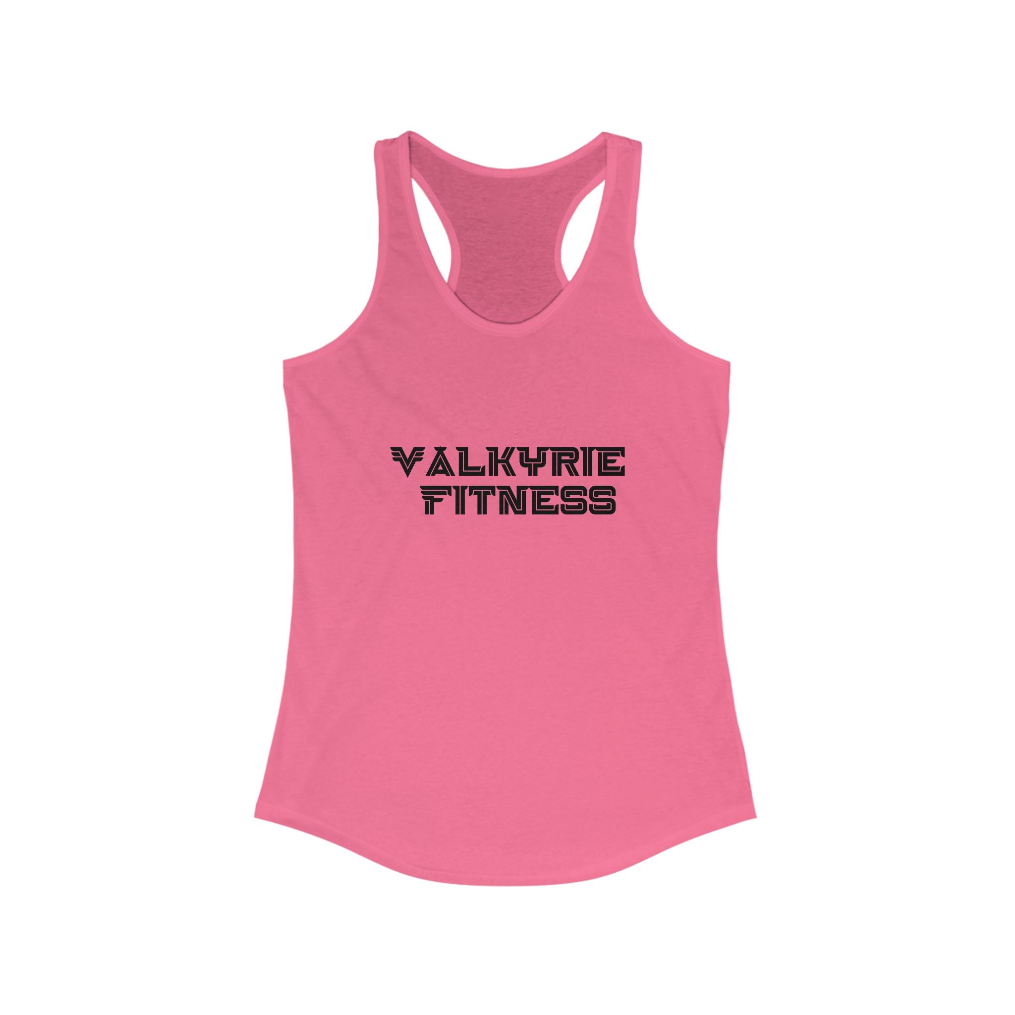 Empowering Women's Fitness Racerback Tank, Workout Top, Gym Apparel, Athletic Wear, Fitness Gift, Valkyrie Fitness