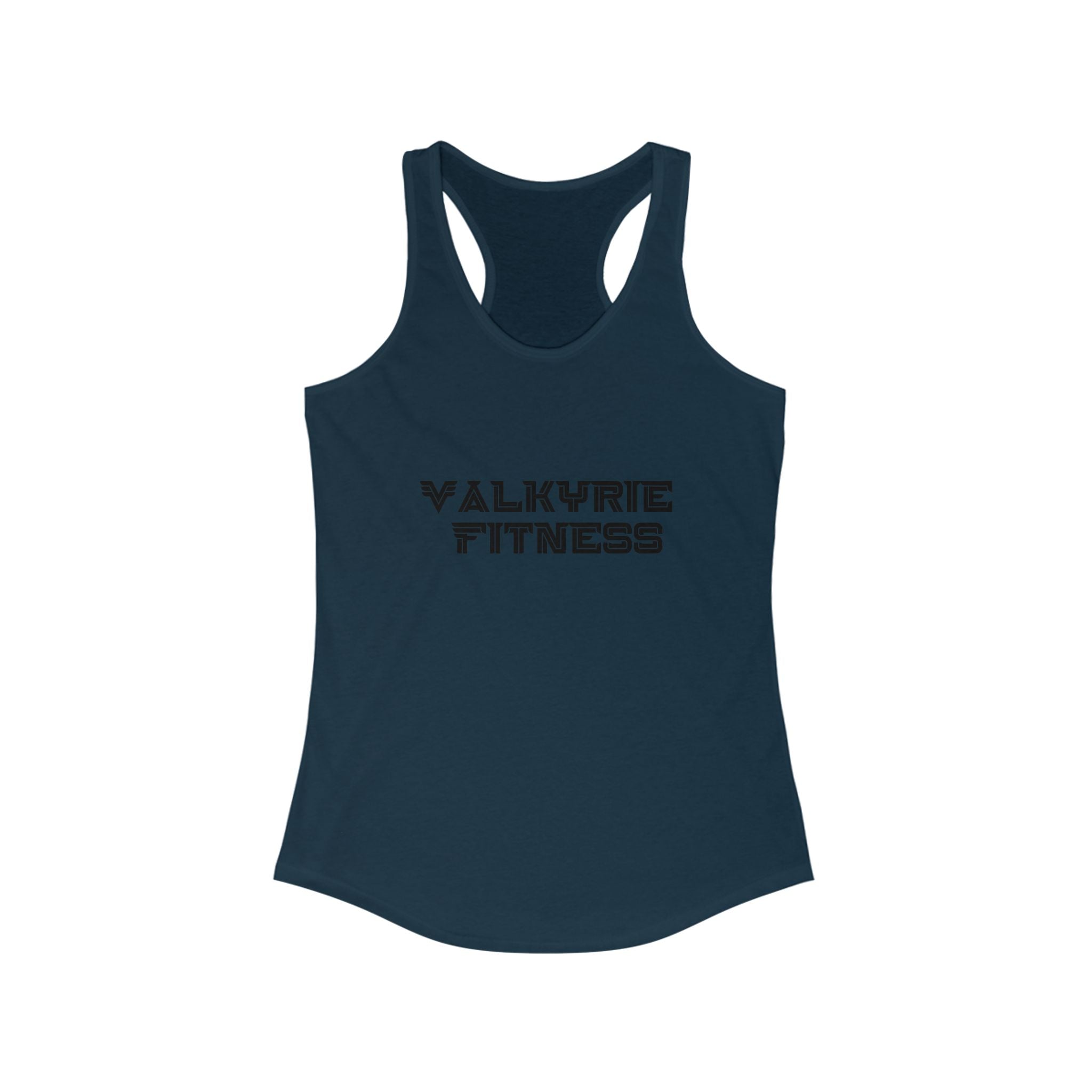 Empowering Women's Fitness Racerback Tank, Workout Top, Gym Apparel, Athletic Wear, Fitness Gift, Valkyrie Fitness