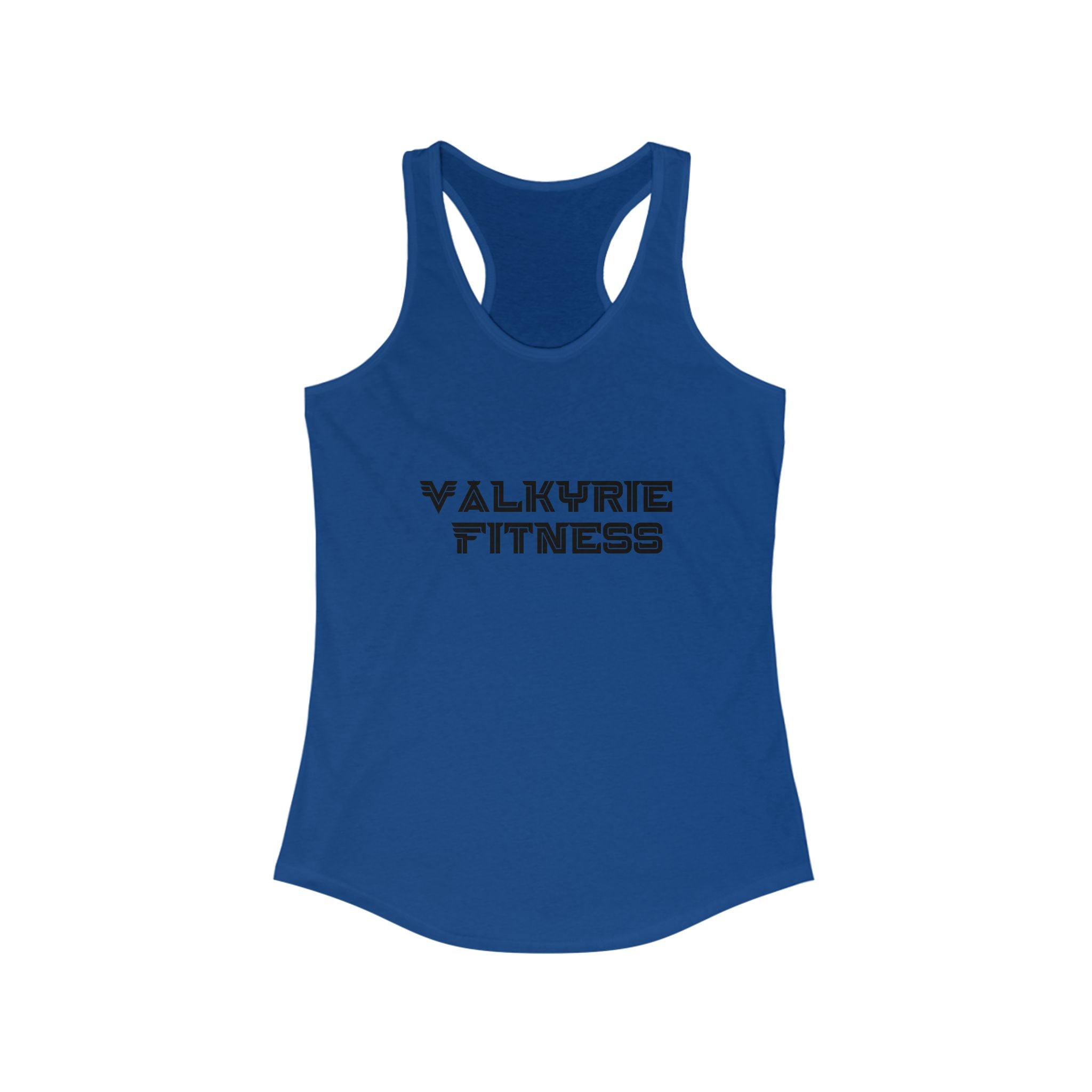 Empowering Women's Fitness Racerback Tank, Workout Top, Gym Apparel, Athletic Wear, Fitness Gift, Valkyrie Fitness