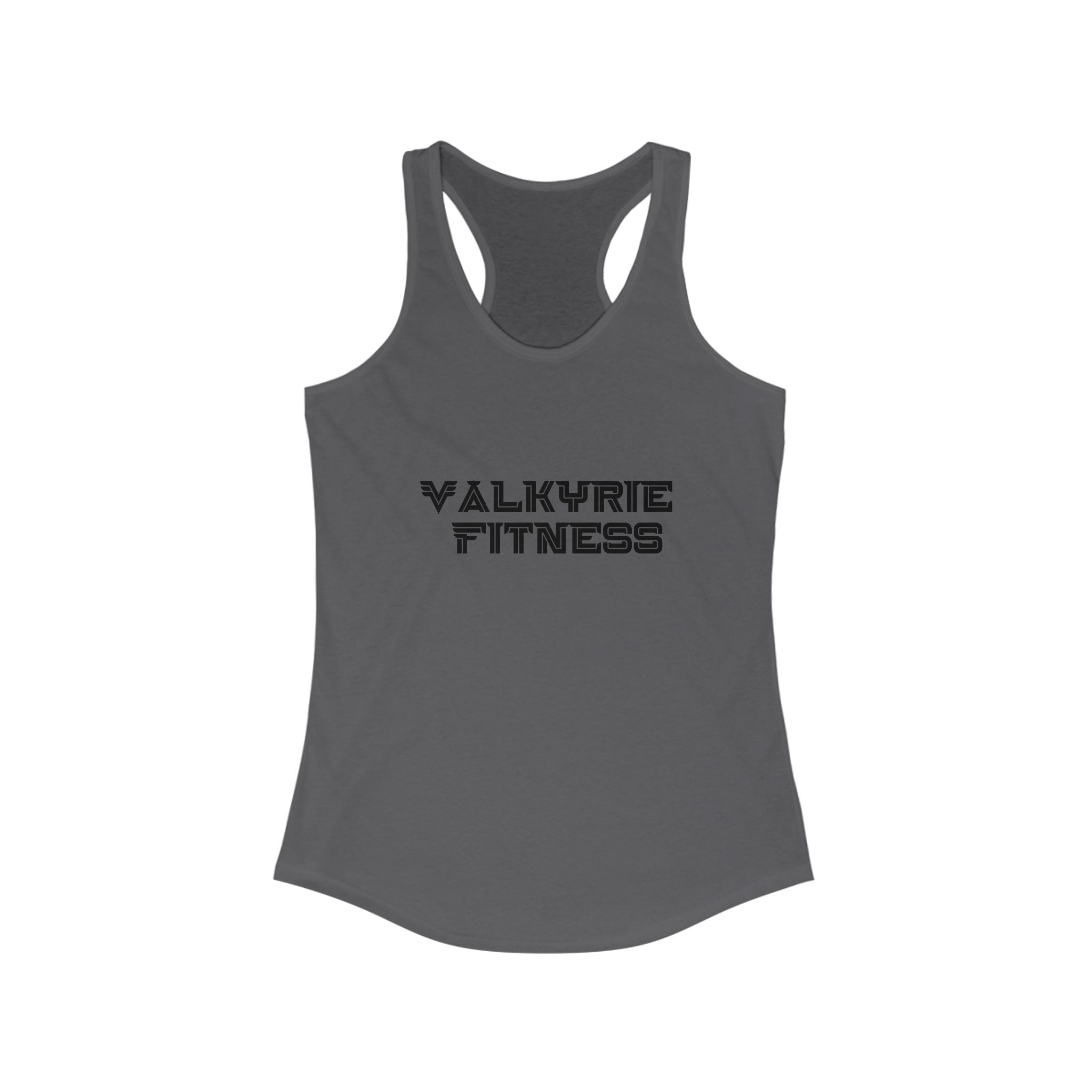 Empowering Women's Fitness Racerback Tank, Workout Top, Gym Apparel, Athletic Wear, Fitness Gift, Valkyrie Fitness