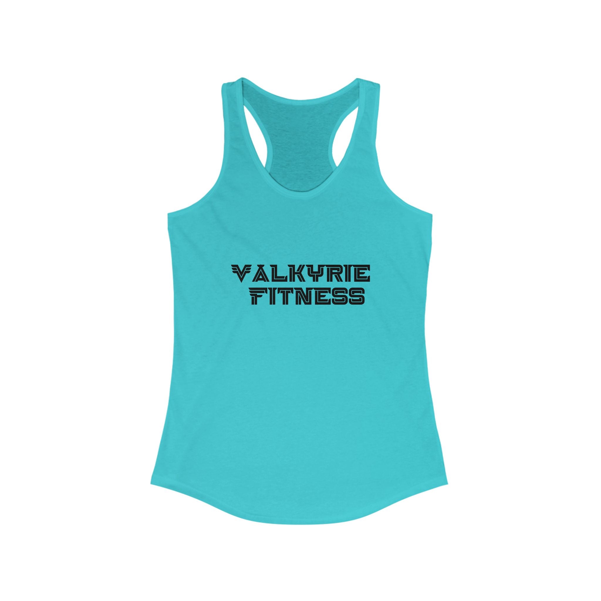 Empowering Women's Fitness Racerback Tank, Workout Top, Gym Apparel, Athletic Wear, Fitness Gift, Valkyrie Fitness