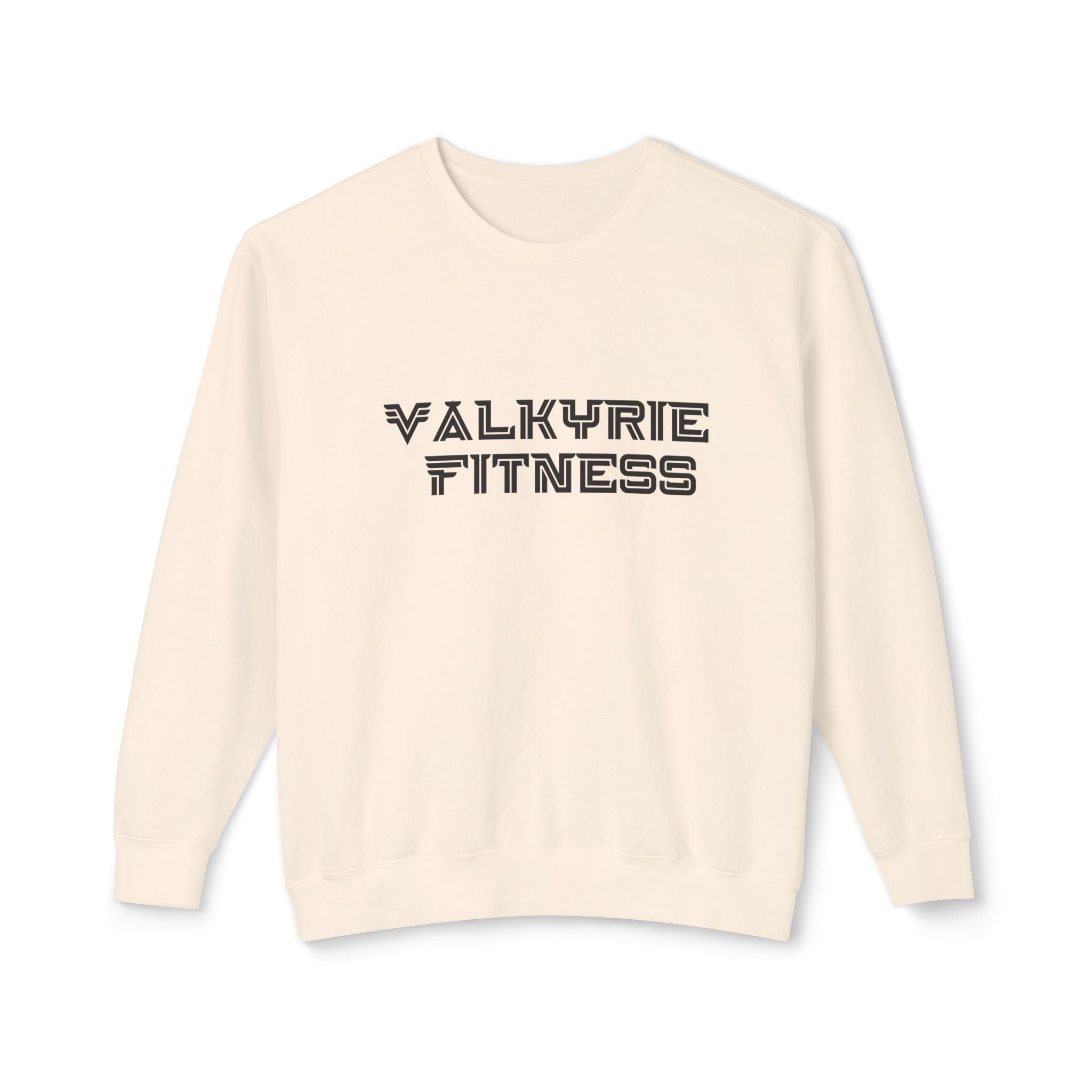 Valkyrie Fitness Unisex Crewneck Sweatshirt - Lightweight Gym Apparel