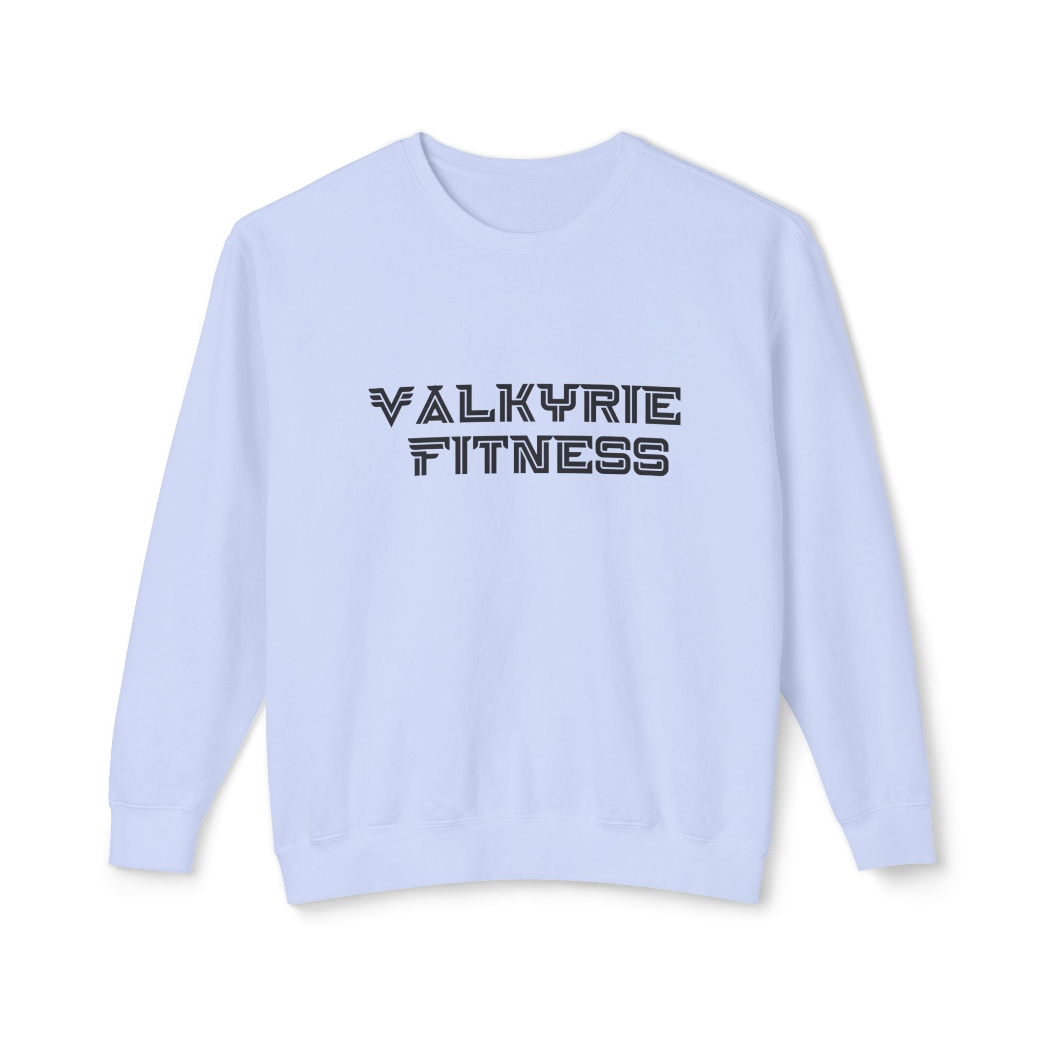 Valkyrie Fitness Unisex Crewneck Sweatshirt - Lightweight Gym Apparel