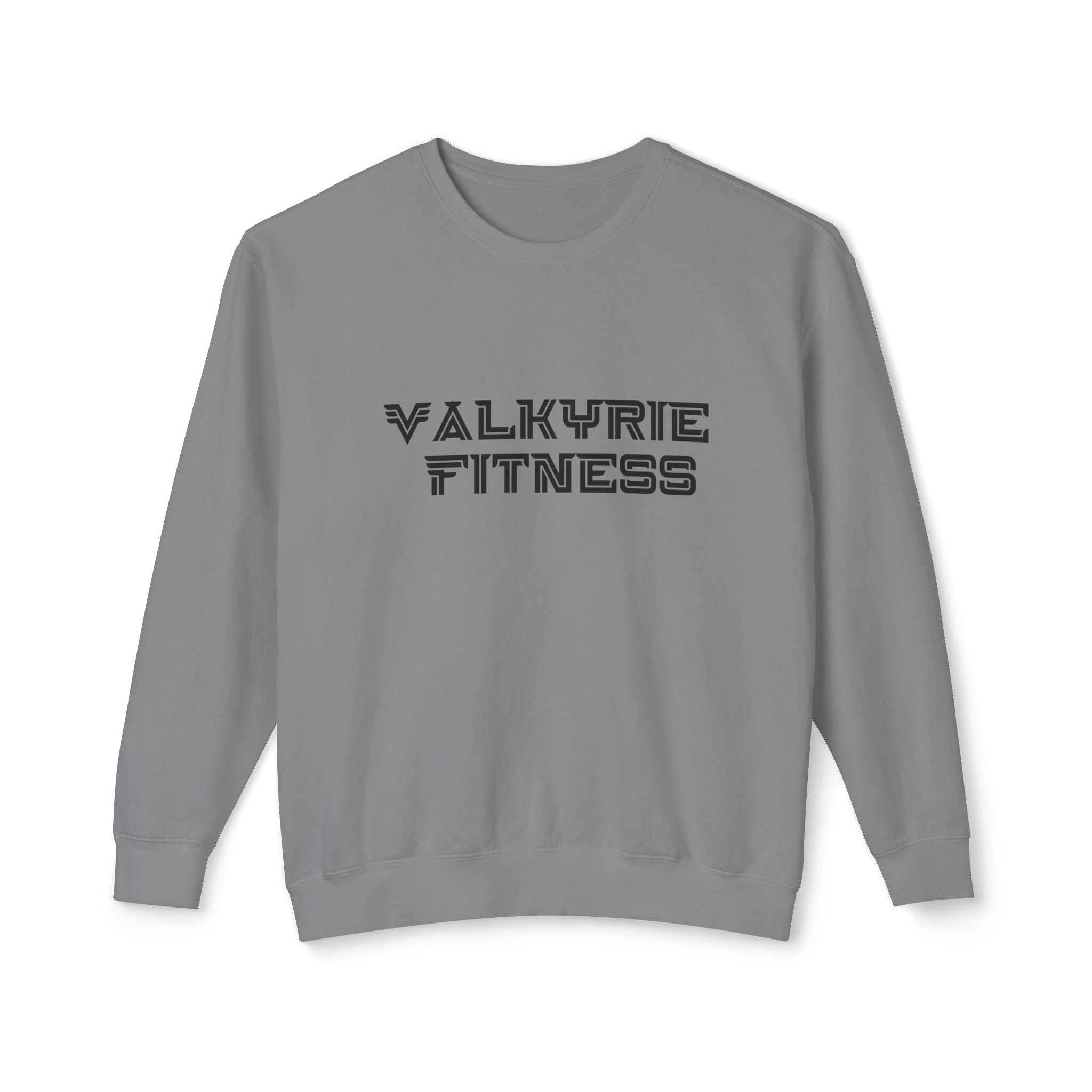Valkyrie Fitness Unisex Crewneck Sweatshirt - Lightweight Gym Apparel